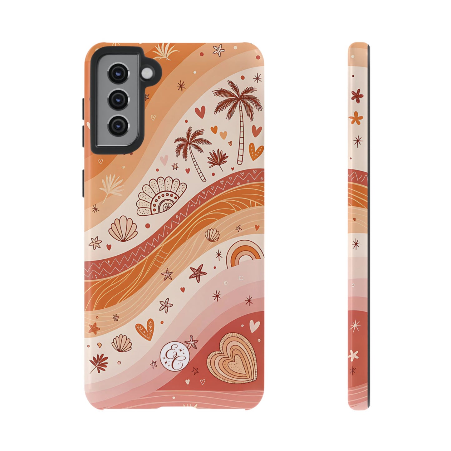 Lesbian Pride Boho Beach Tough Phone Case