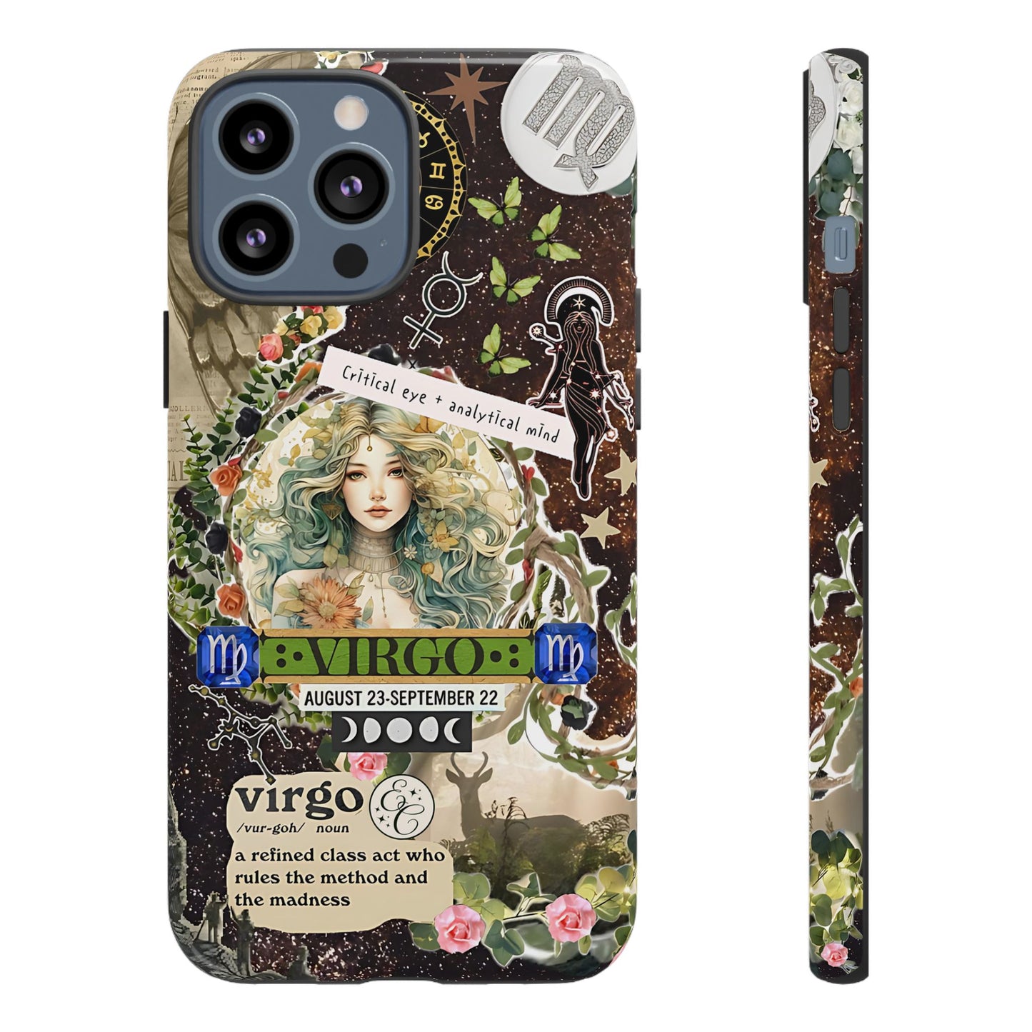 Virgo Zodiac Star Sign Tough Phone Case