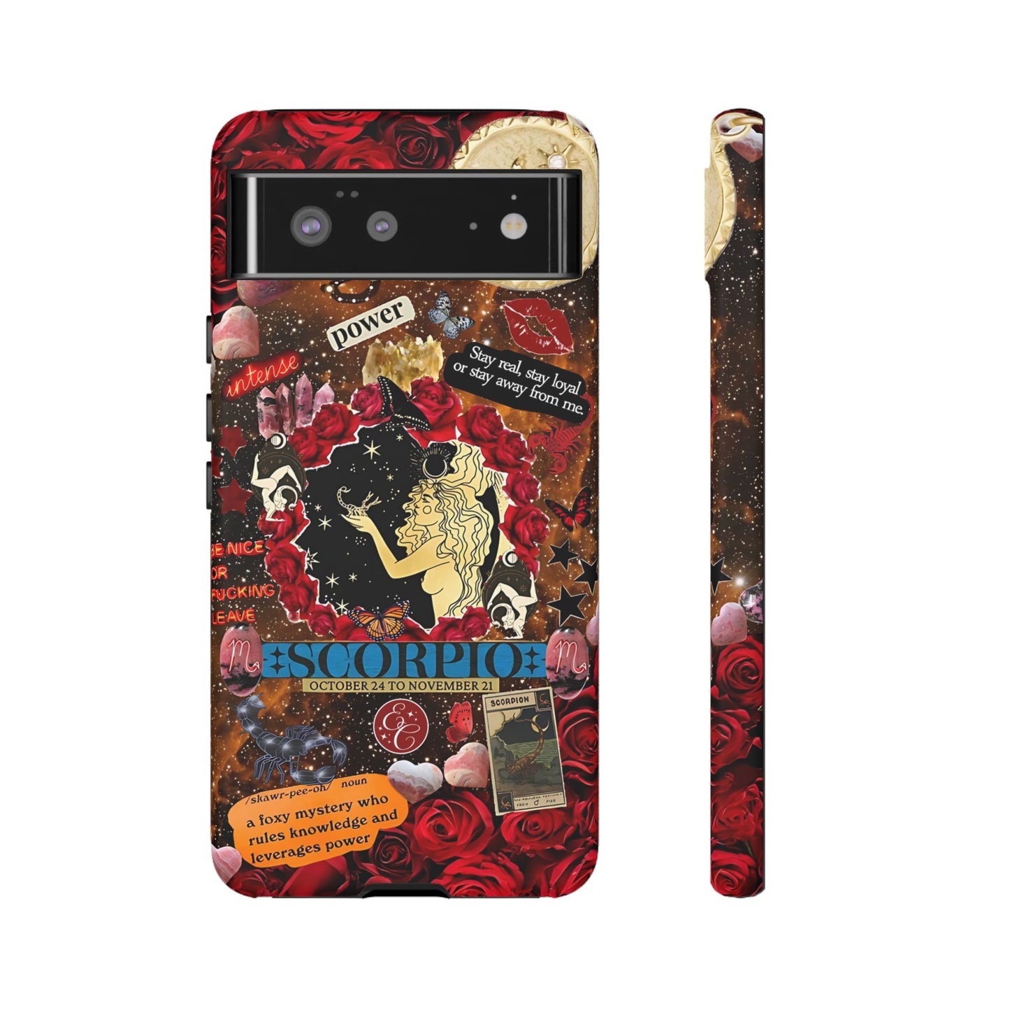 Scorpio Zodiac Star Sign Tough Phone Case