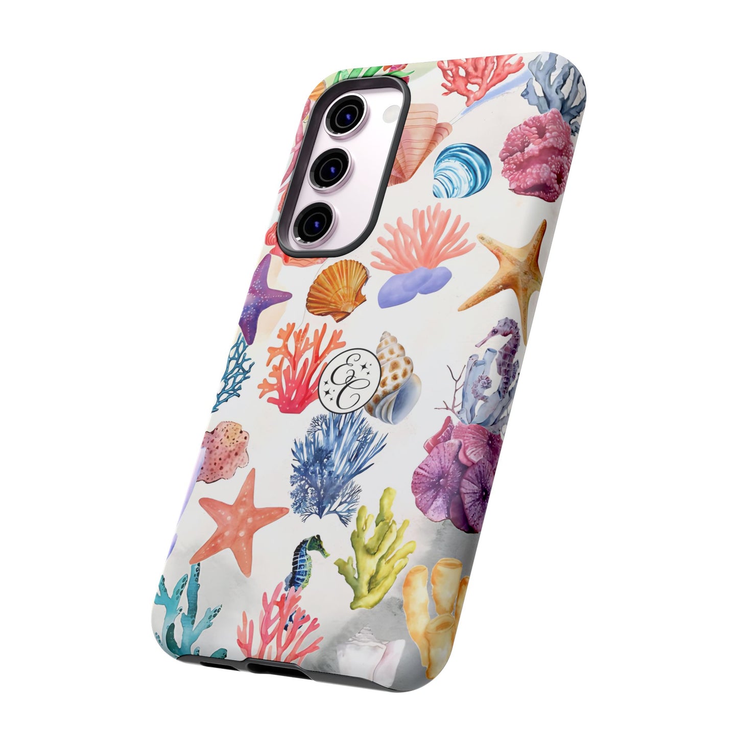 Coral & Sea Shells Tough Phone Case