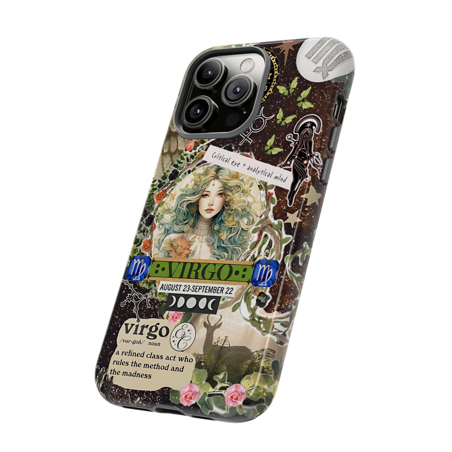 Virgo Zodiac Star Sign Tough Phone Case