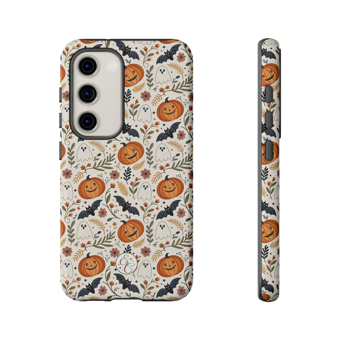 Halloween Pattern Boho Doodle Tough Phone Case