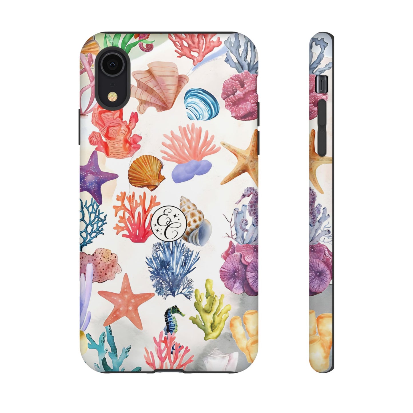Coral & Sea Shells Tough Phone Case