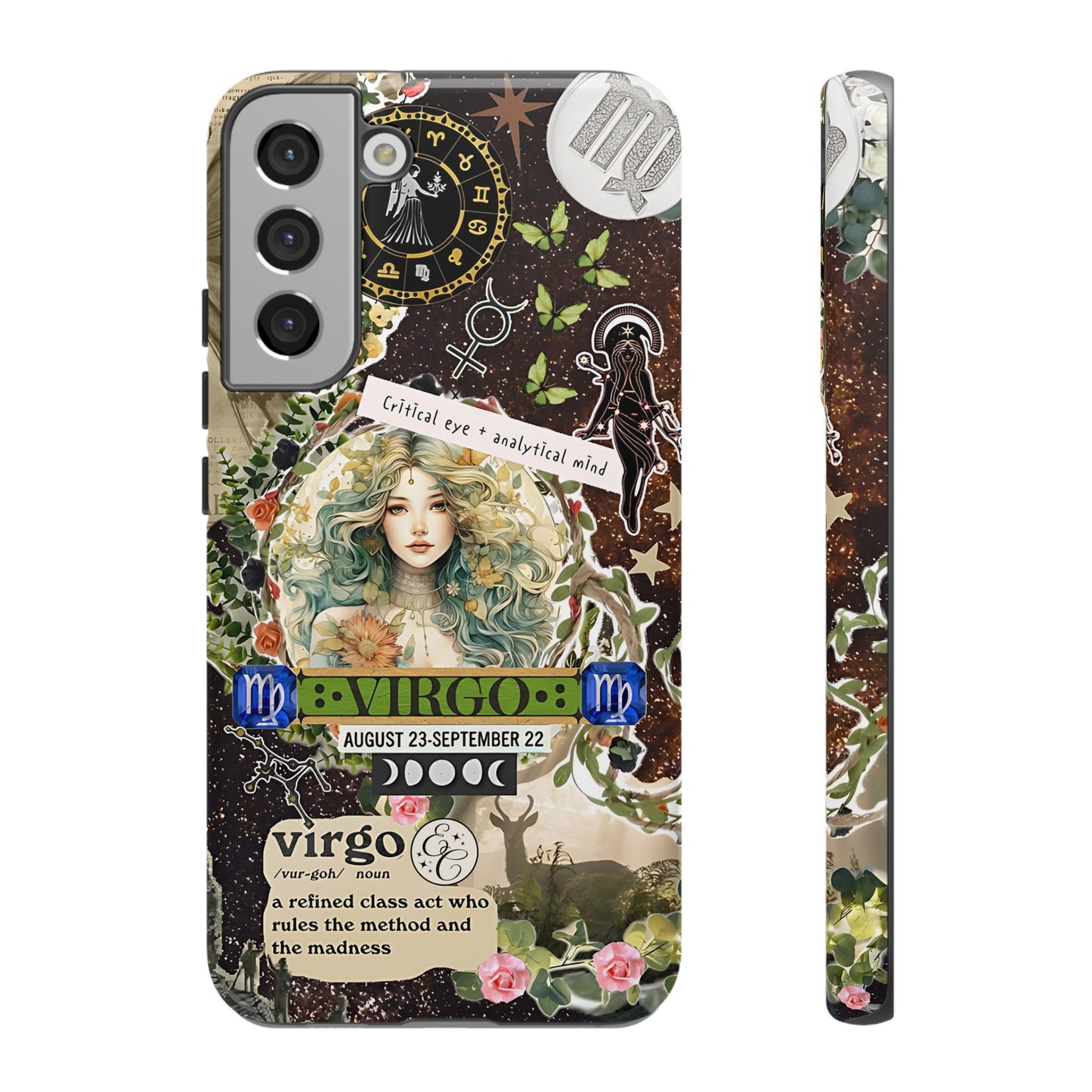 Virgo Zodiac Star Sign Tough Phone Case