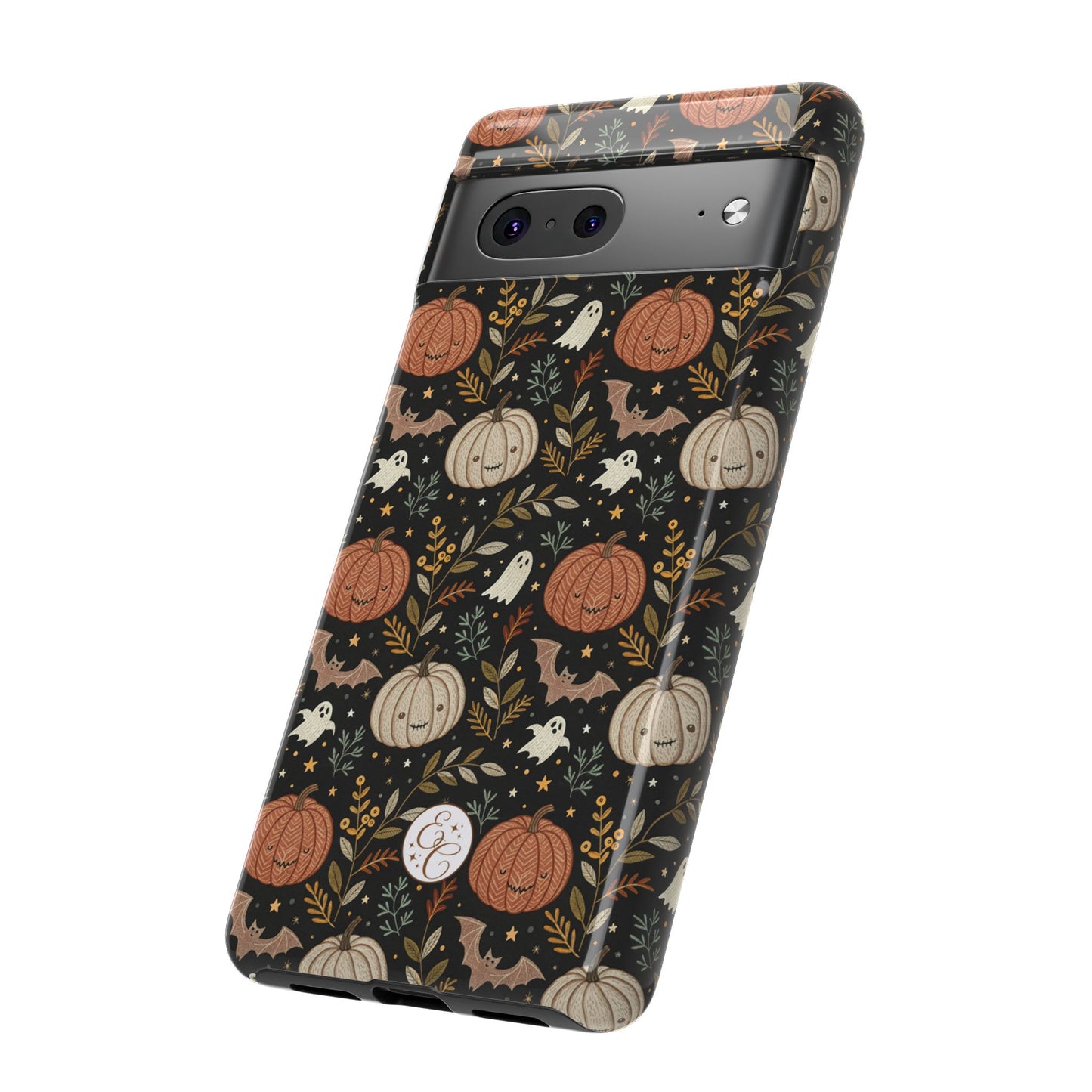 Spooky Halloween Boho Pattern Tough Phone Case