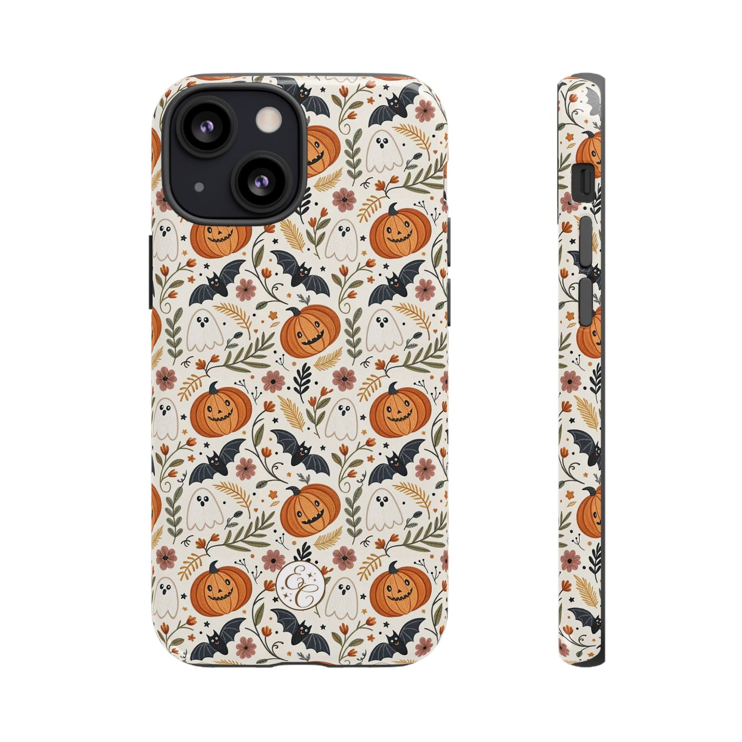 Halloween Pattern Boho Doodle Tough Phone Case