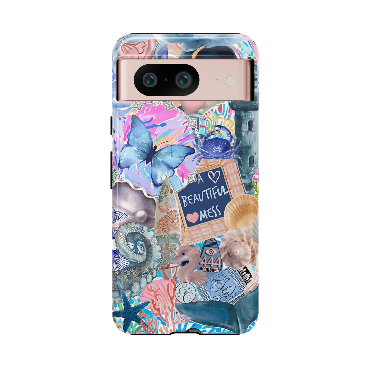 Beautiful Mess Collage Tough Phone Case