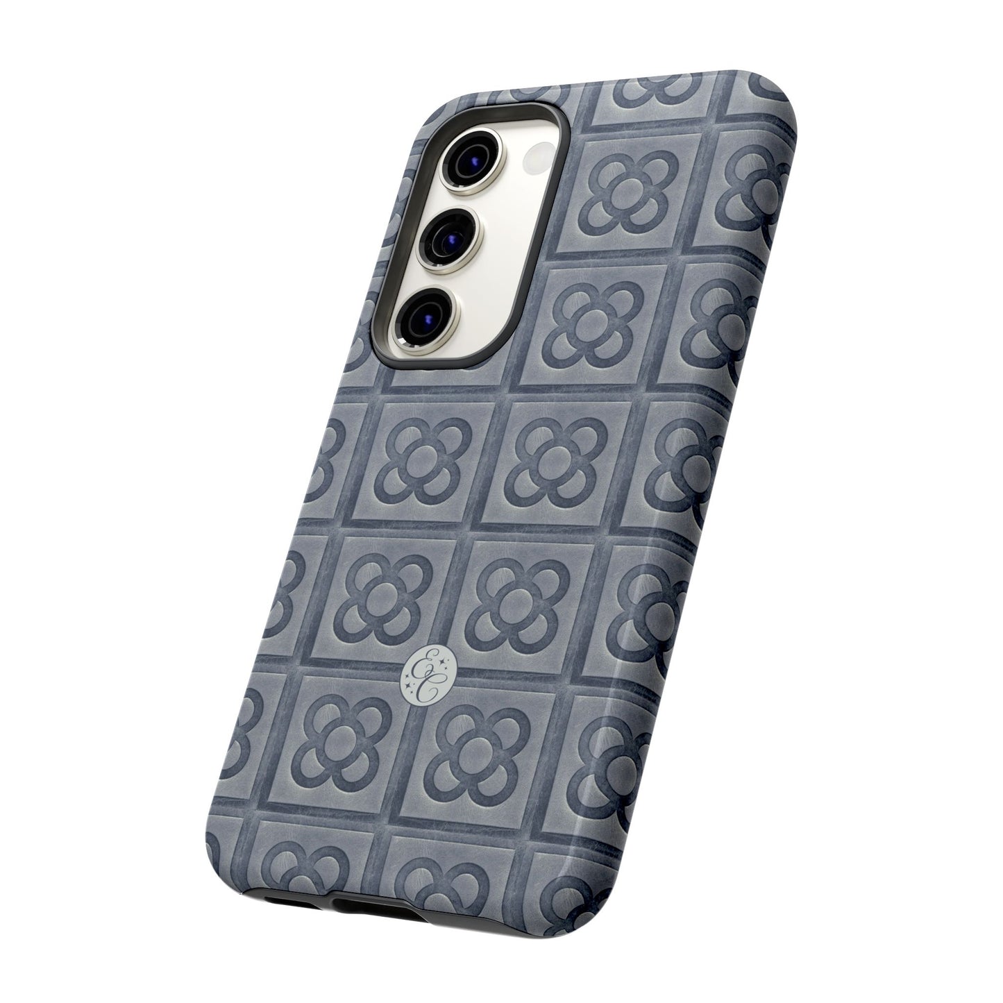 Barcelona Panot Floral Pattern Tough Phone Case
