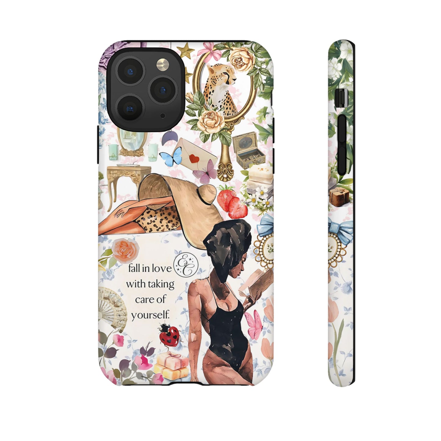 Aesthetic Coquette Collage Tough Phone Case