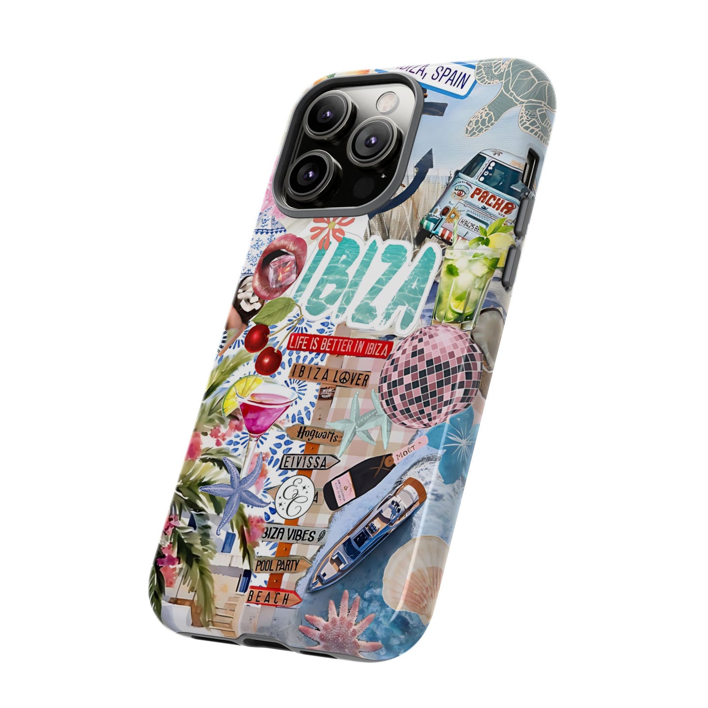 Ibiza Summer Vibes Collage Tough Phone Case
