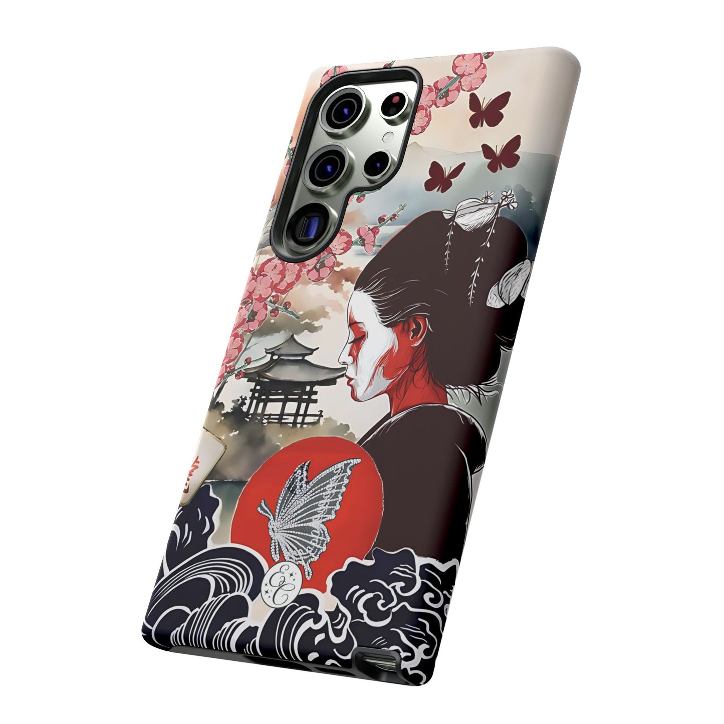 Japanese Geisha Tough Phone Case