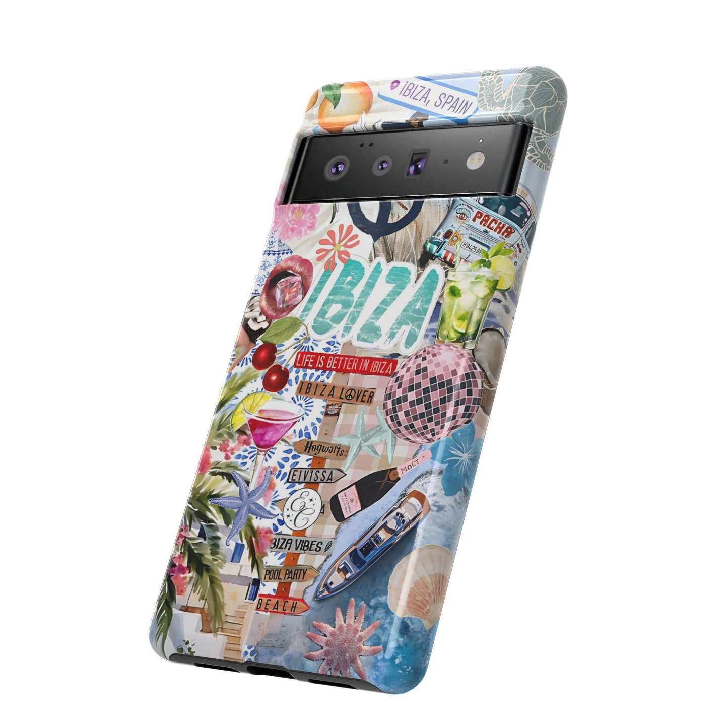 Ibiza Summer Vibes Collage Tough Phone Case