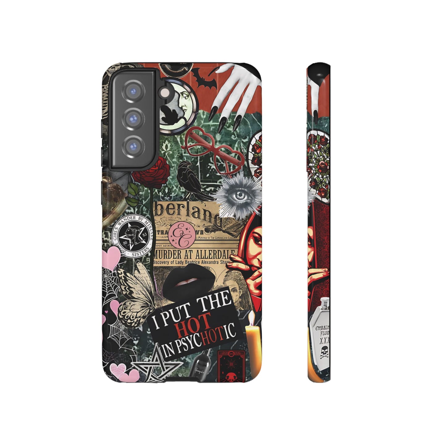 Gothic Collage Tough Phone Case