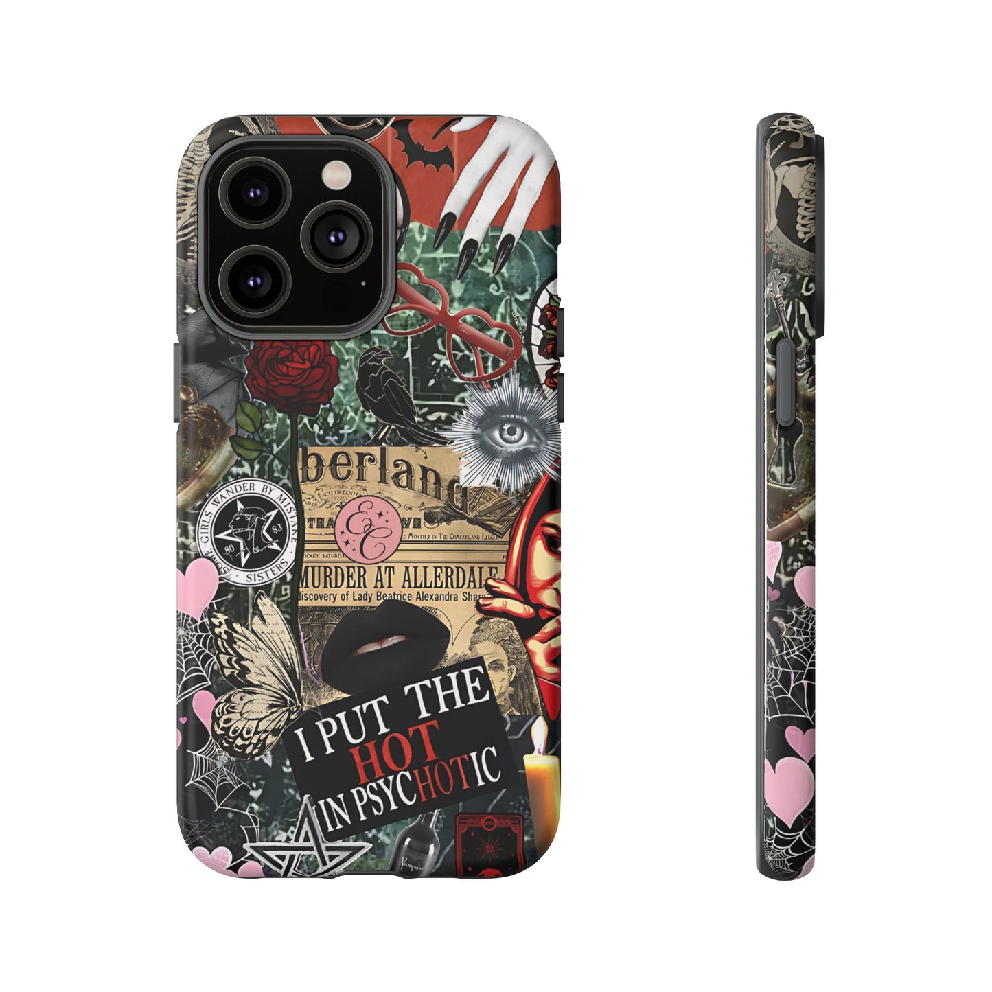Gothic Collage Tough Phone Case