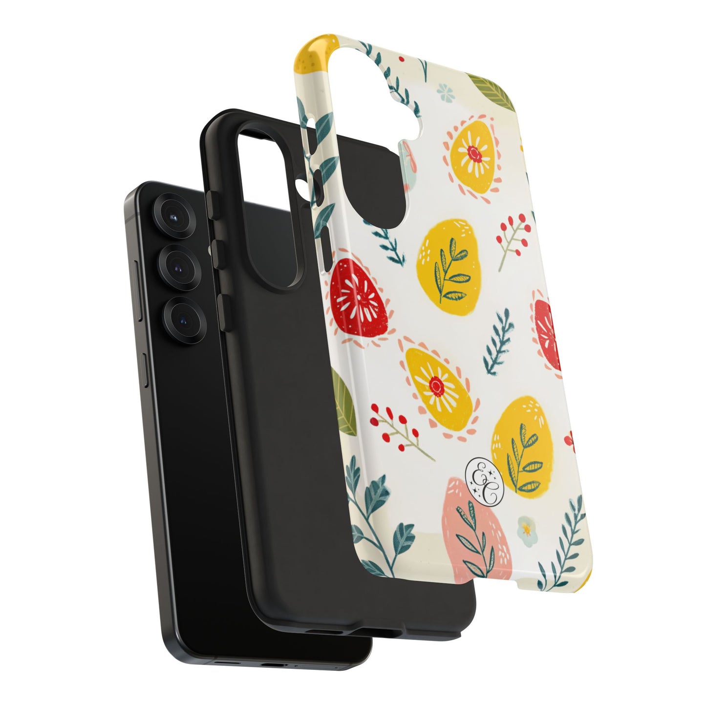 Colorful Easter Egg Pattern Tough Phone Case