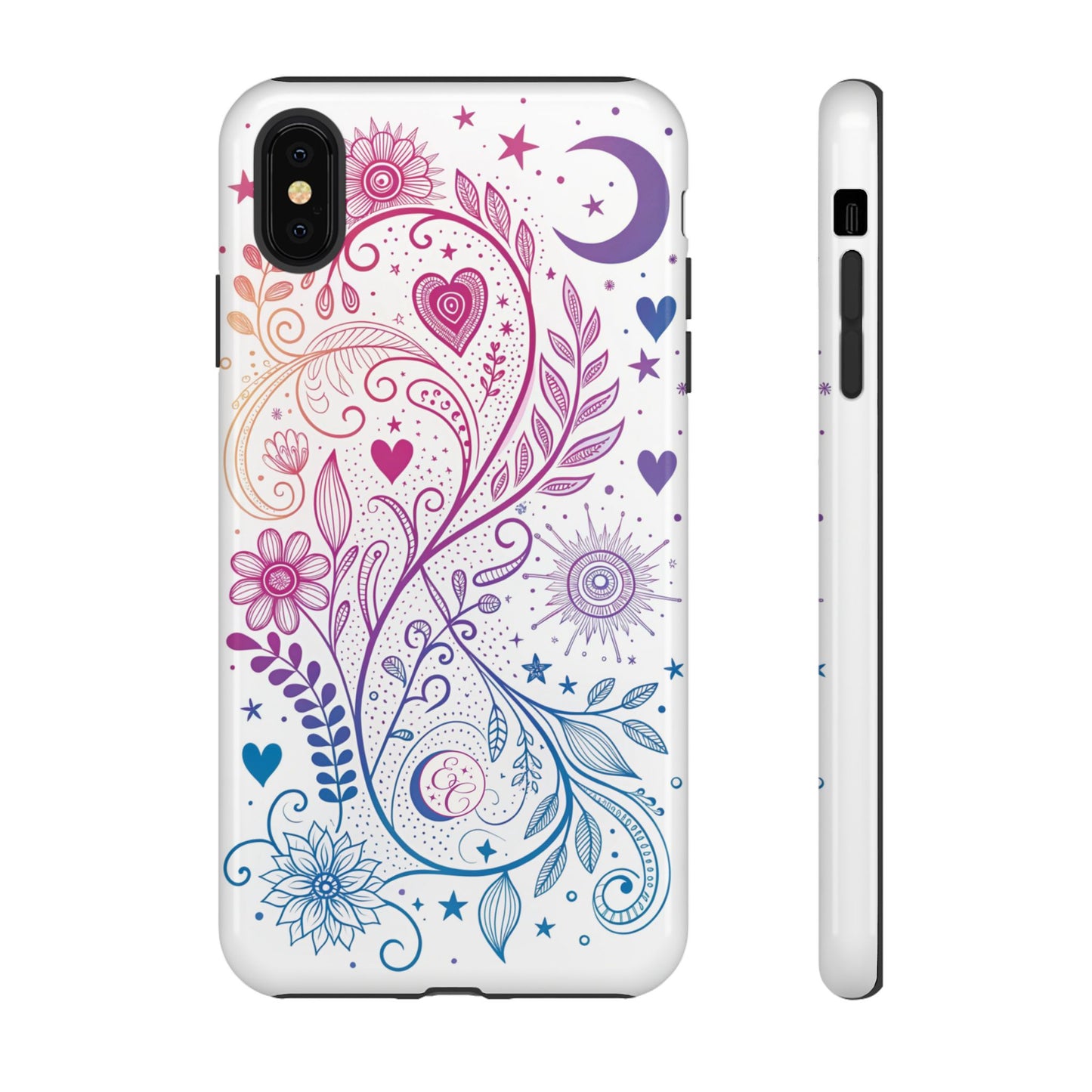 Subtel Bisexual Boho Doodle Tough Phone Case