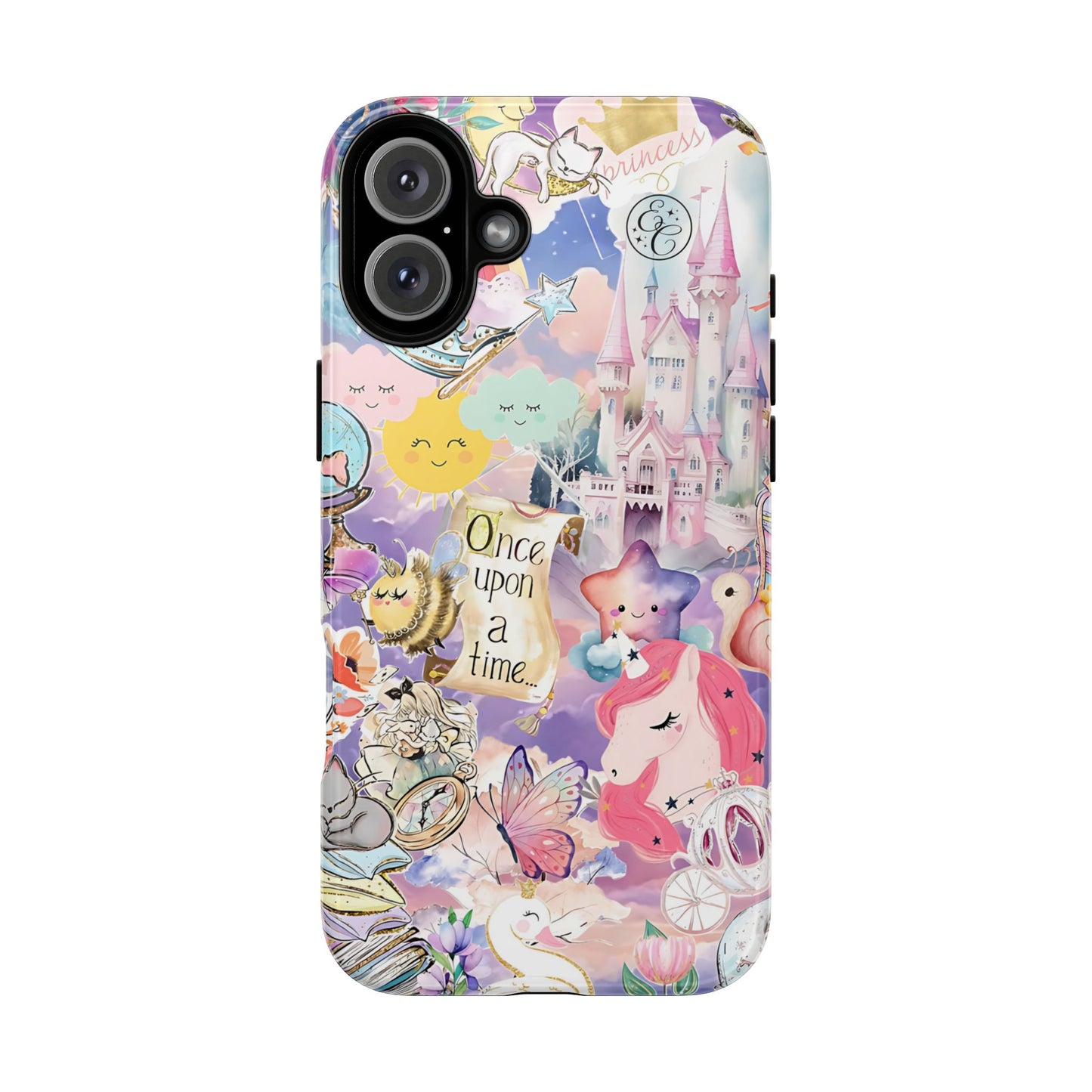 Whimsical Fairytale Collage Tough Phone Case