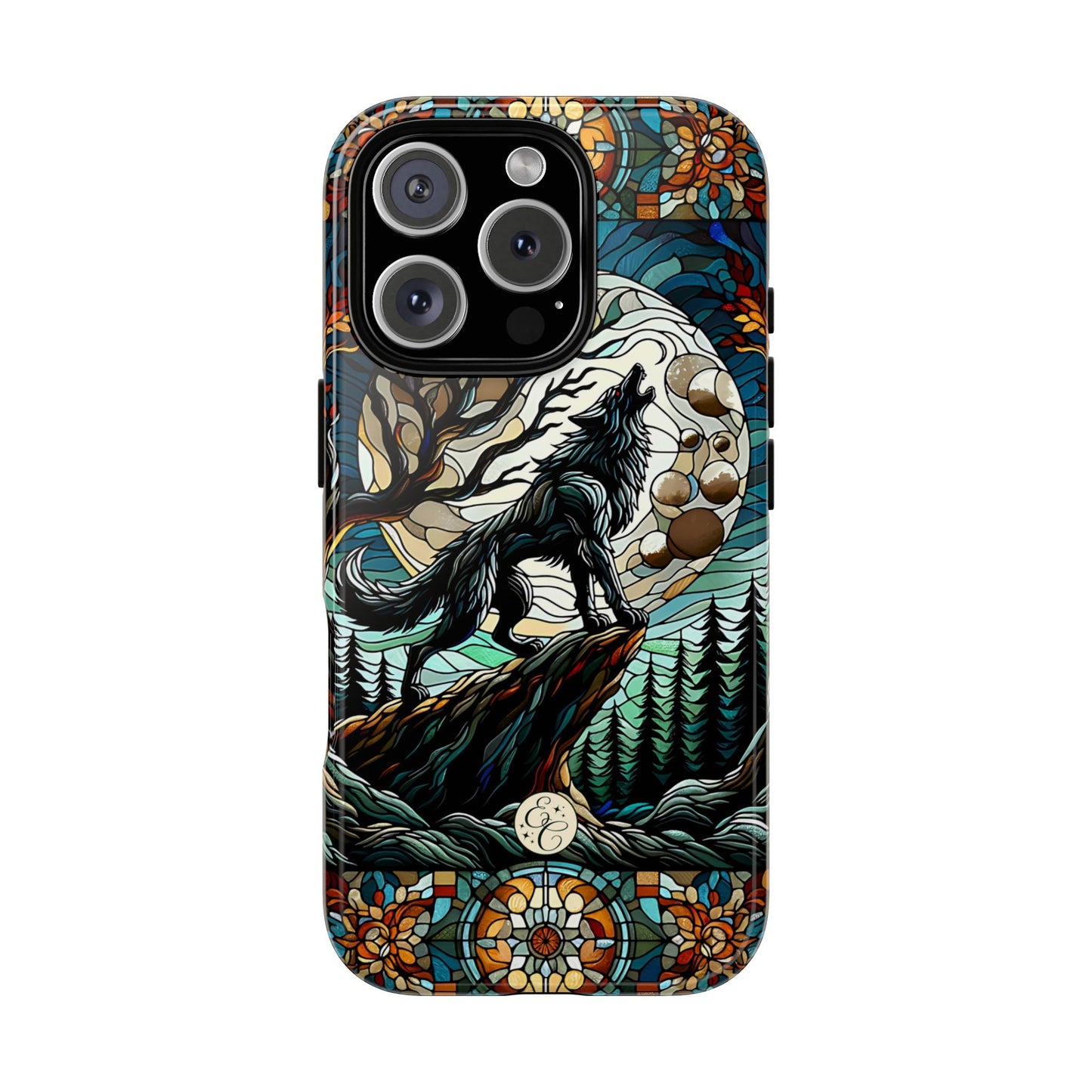 Howling Wolf Tough Phone Case