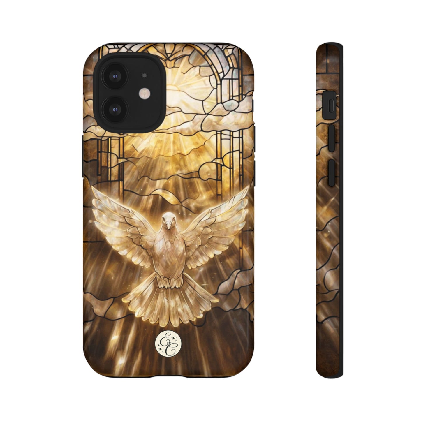 Holy Spirit Stained Glass Tough Phone Case