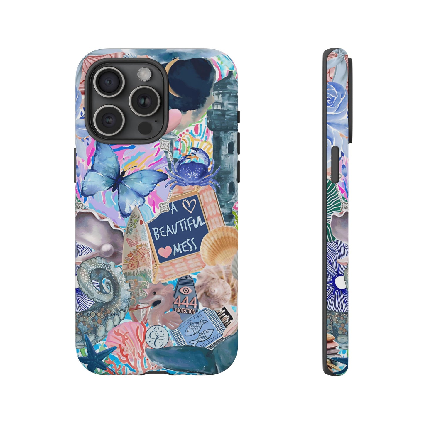 Beautiful Mess Collage Tough Phone Case