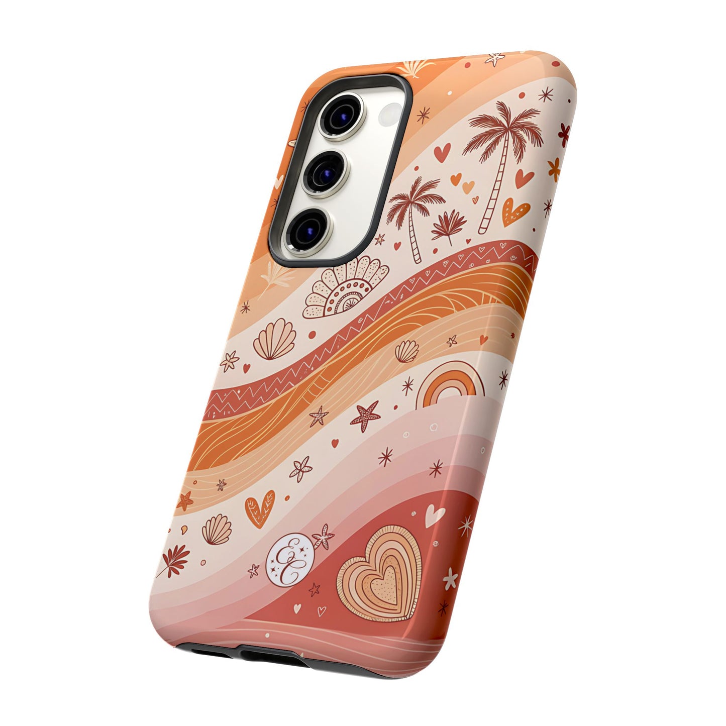 Lesbian Pride Boho Beach Tough Phone Case