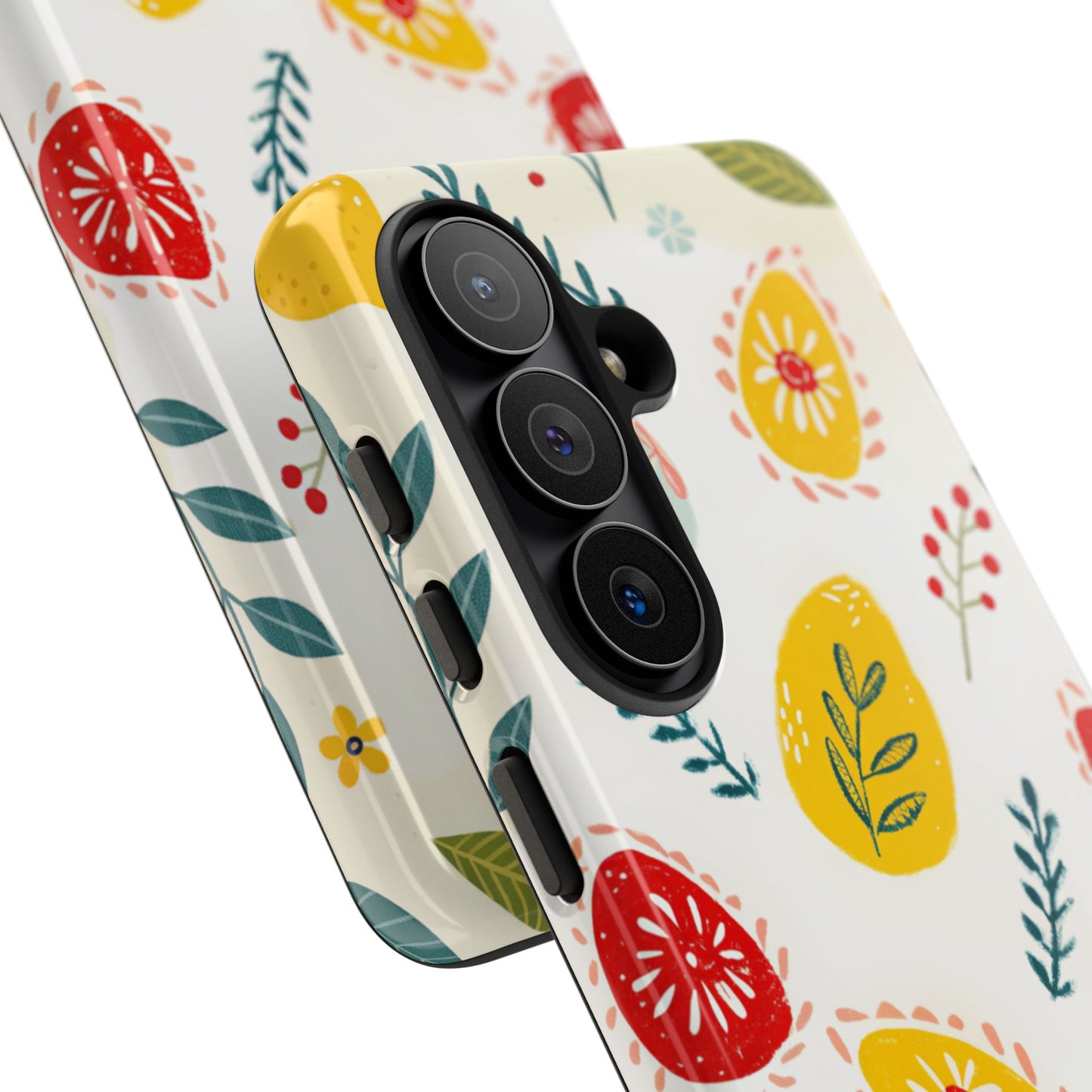 Colorful Easter Egg Pattern Tough Phone Case