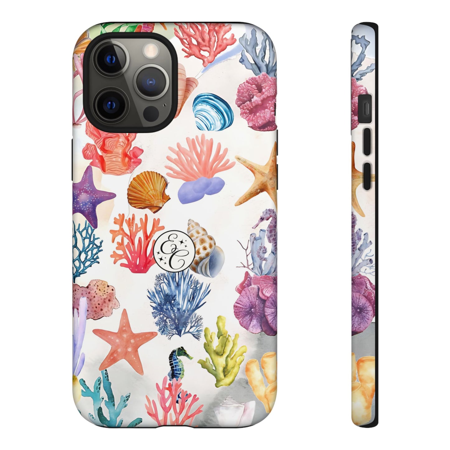 Coral & Sea Shells Tough Phone Case
