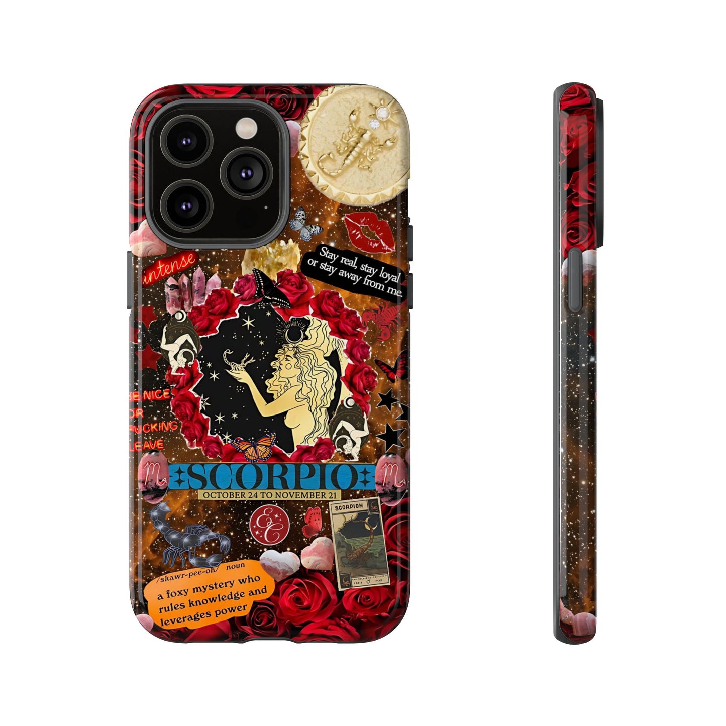 Scorpio Zodiac Star Sign Tough Phone Case
