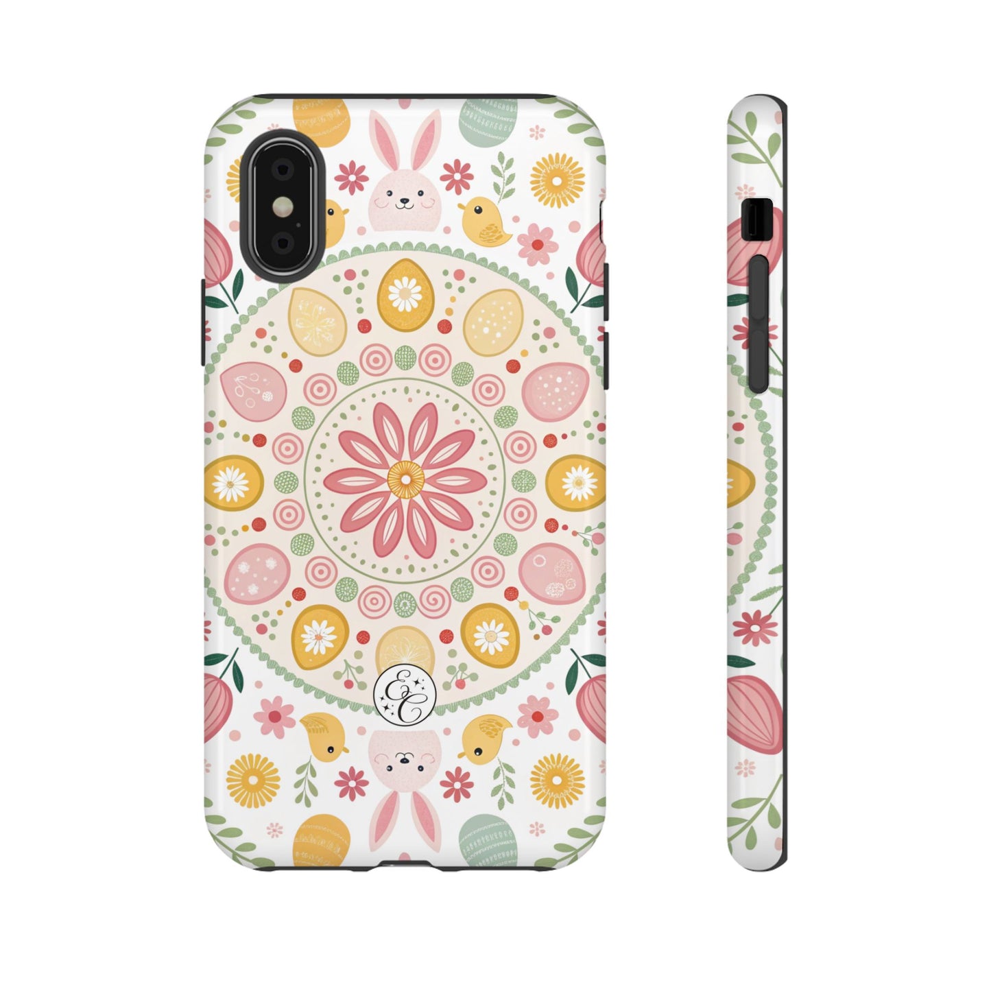 Colorful Easter Mandala Tough Phone Case