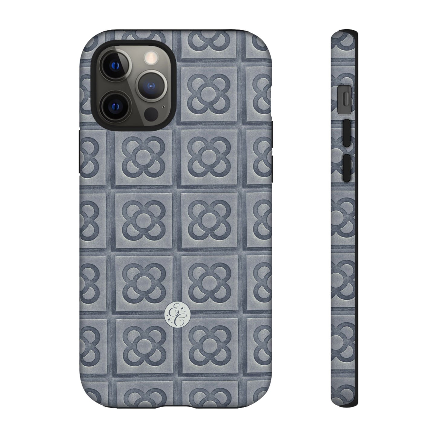 Barcelona Panot Floral Pattern Tough Phone Case