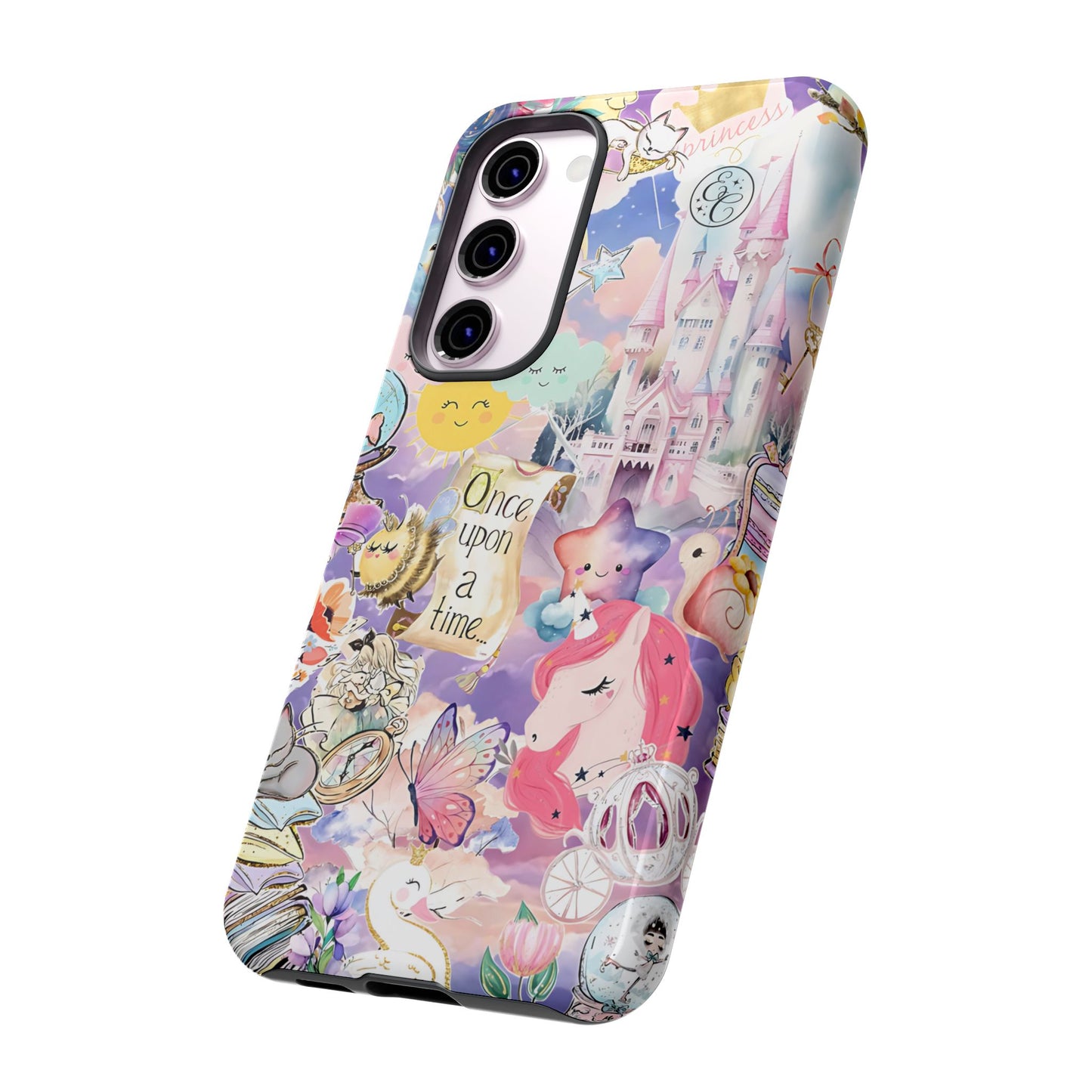 Whimsical Fairytale Collage Tough Phone Case