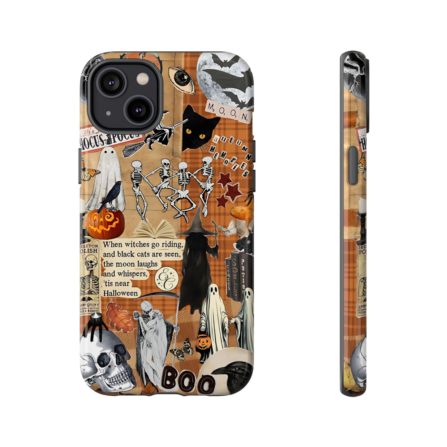 Halloween Spooky Collage Tough Phone Case