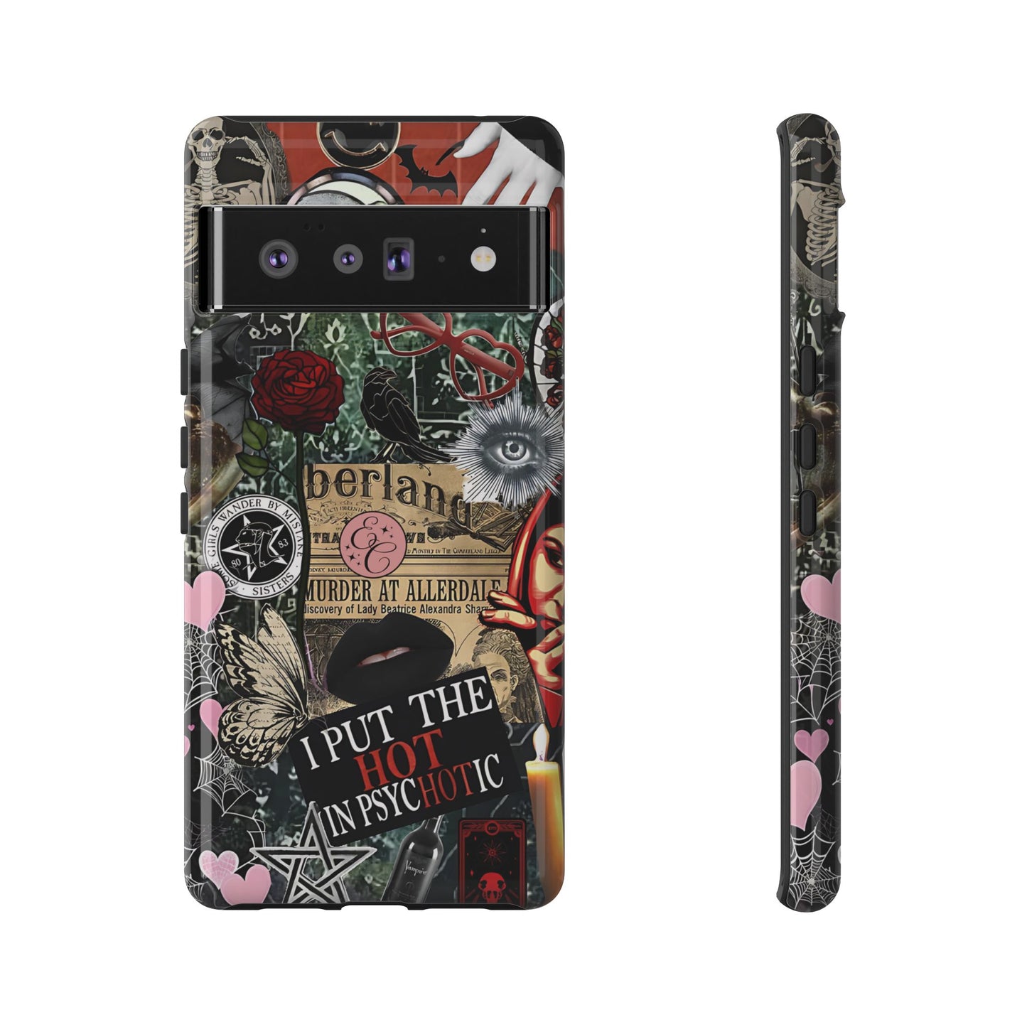 Gothic Collage Tough Phone Case