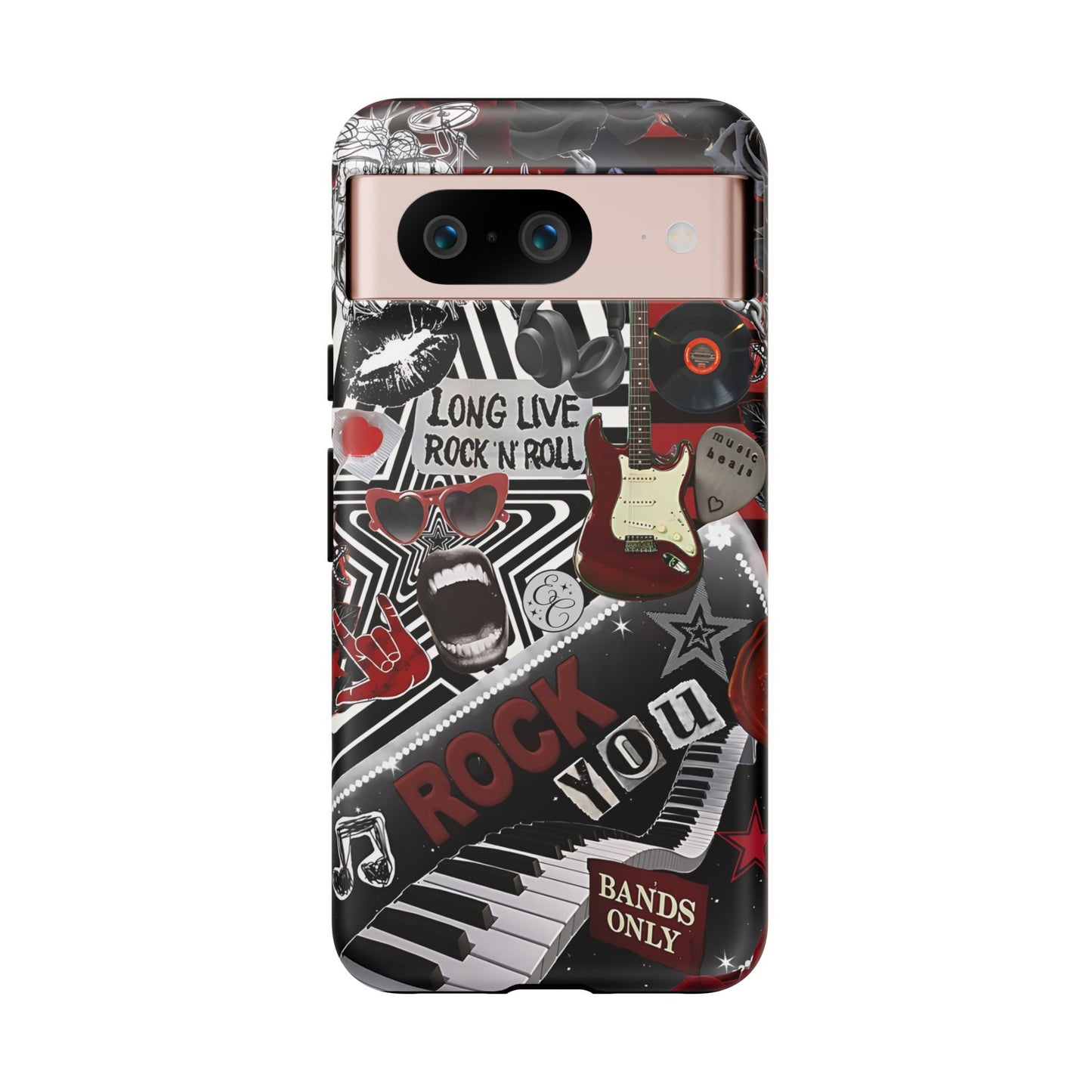 Rock and Roll Collage Tough Phone Case