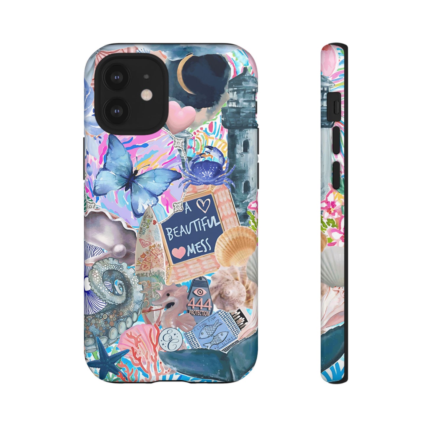 Beautiful Mess Collage Tough Phone Case