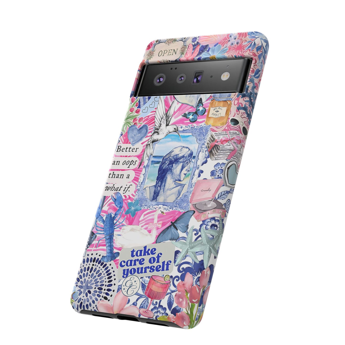 Coquette Summer Time Collage Tough Phone Case
