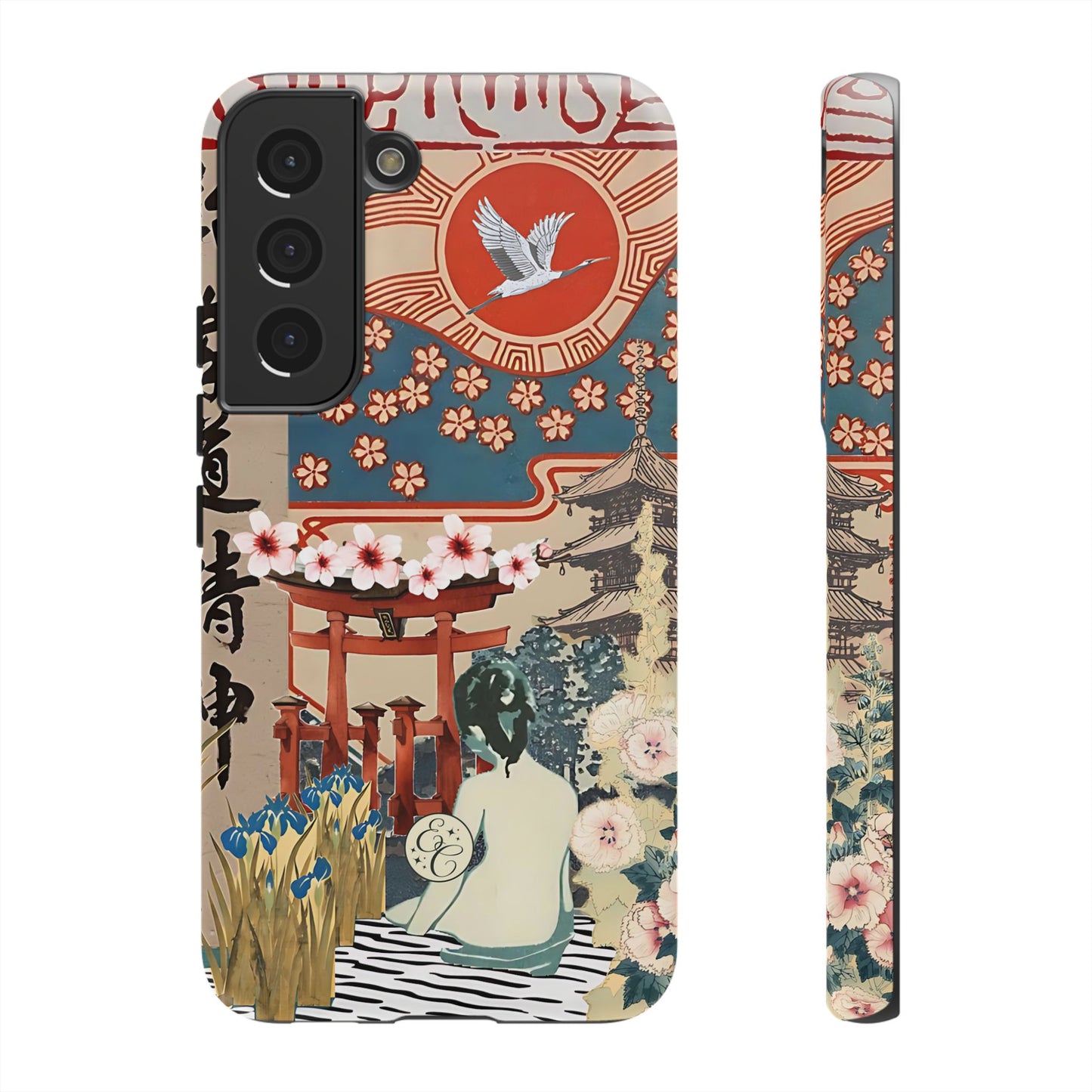 Japanese Style Art Tough Phone Case