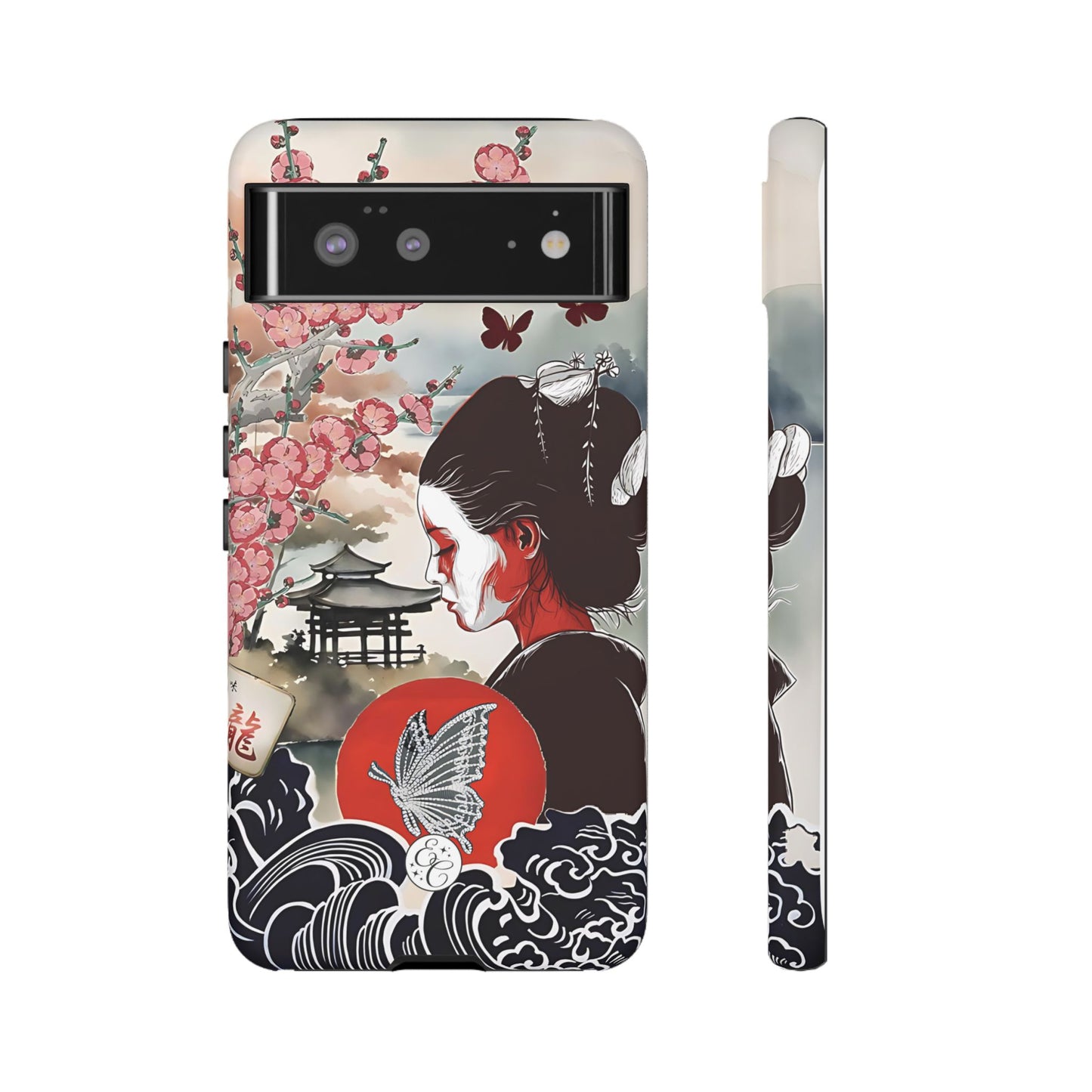 Japanese Geisha Tough Phone Case
