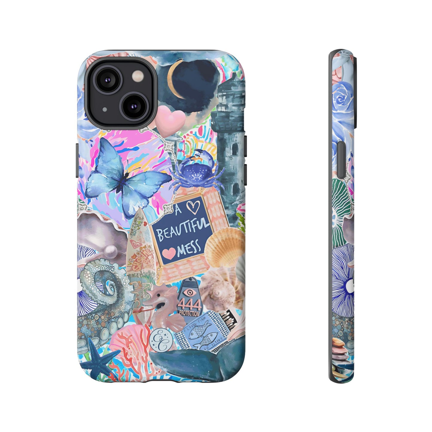 Beautiful Mess Collage Tough Phone Case