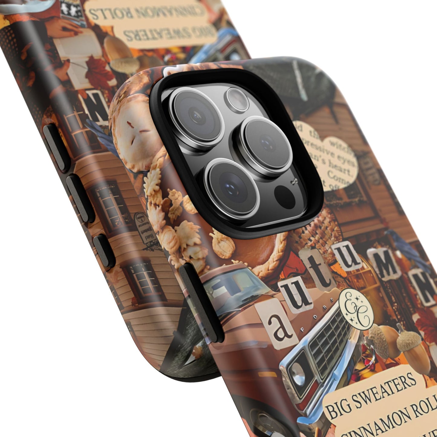 Autumn Aesthetic Collage Tough Phone Case