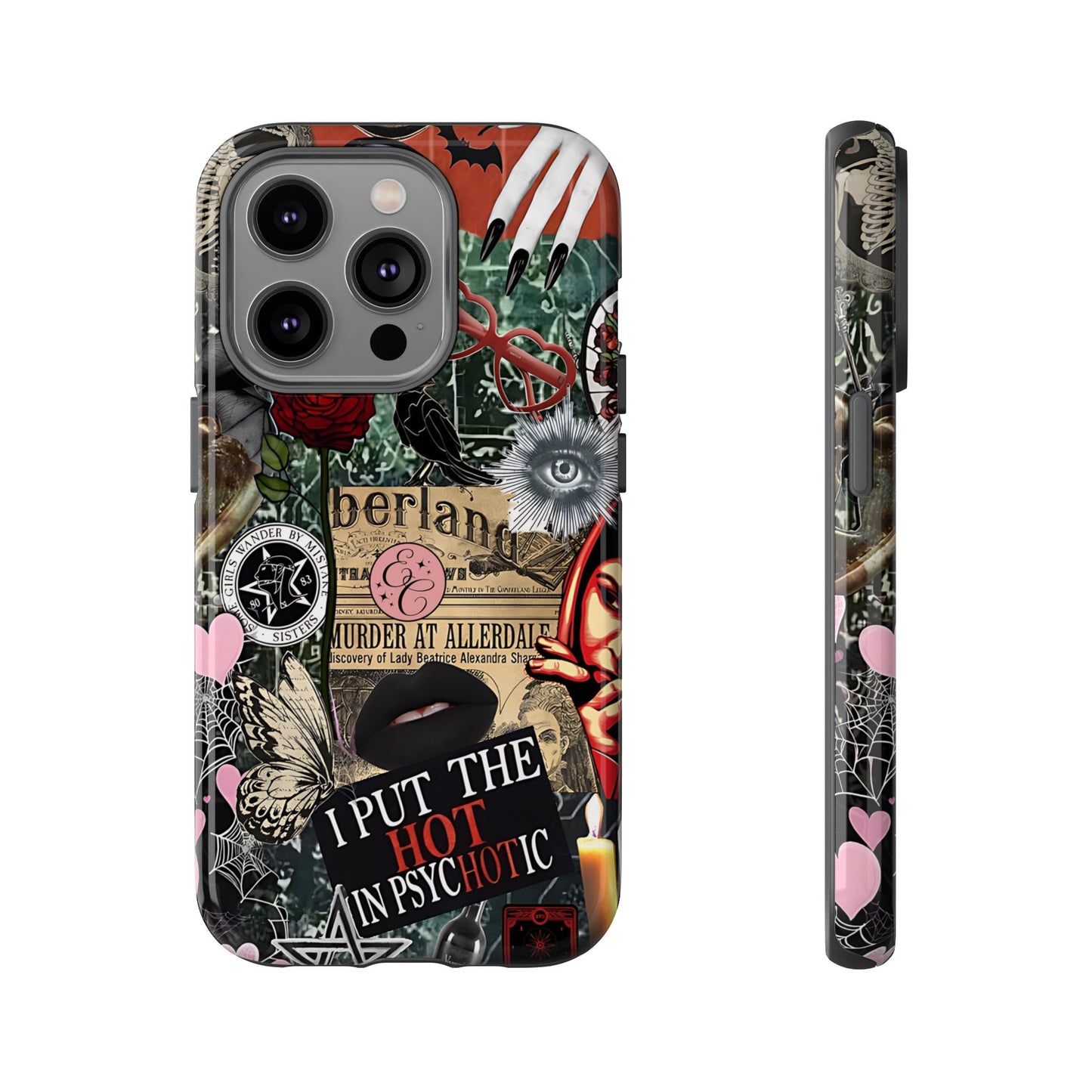 Gothic Collage Tough Phone Case