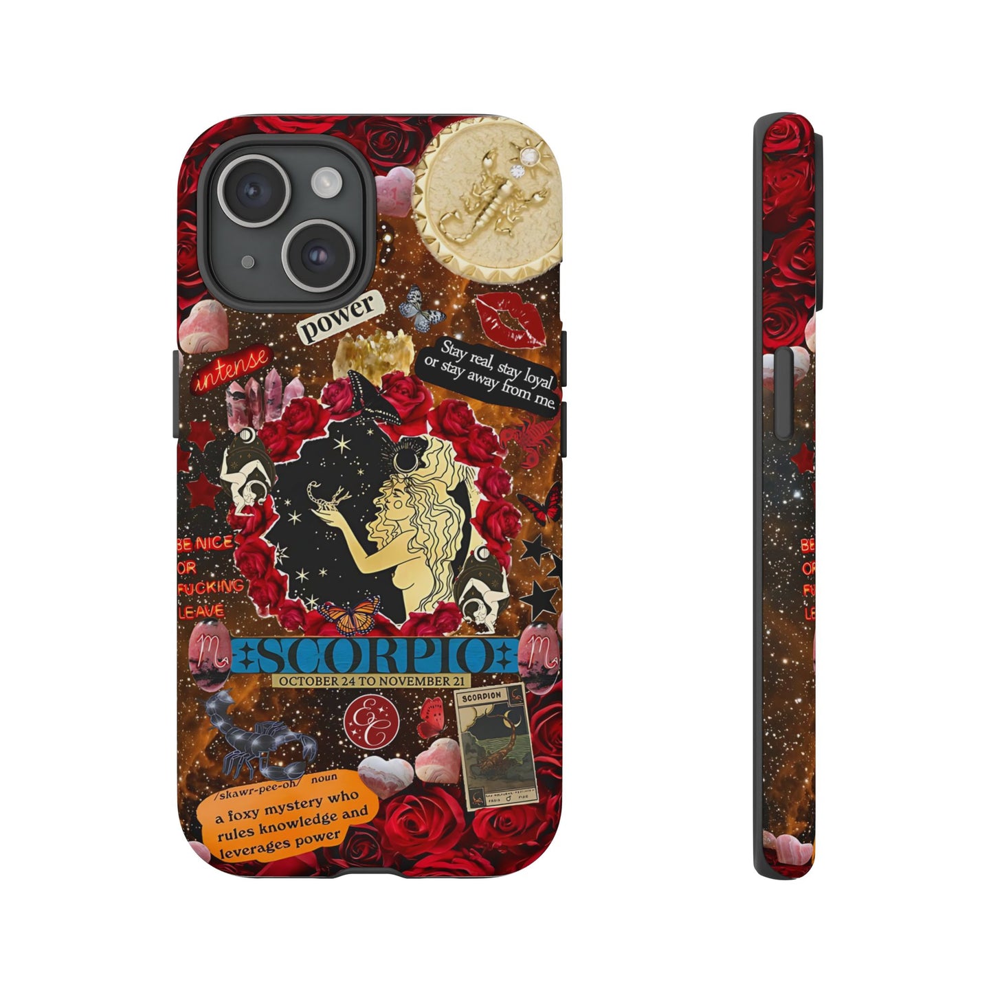 Scorpio Zodiac Star Sign Tough Phone Case