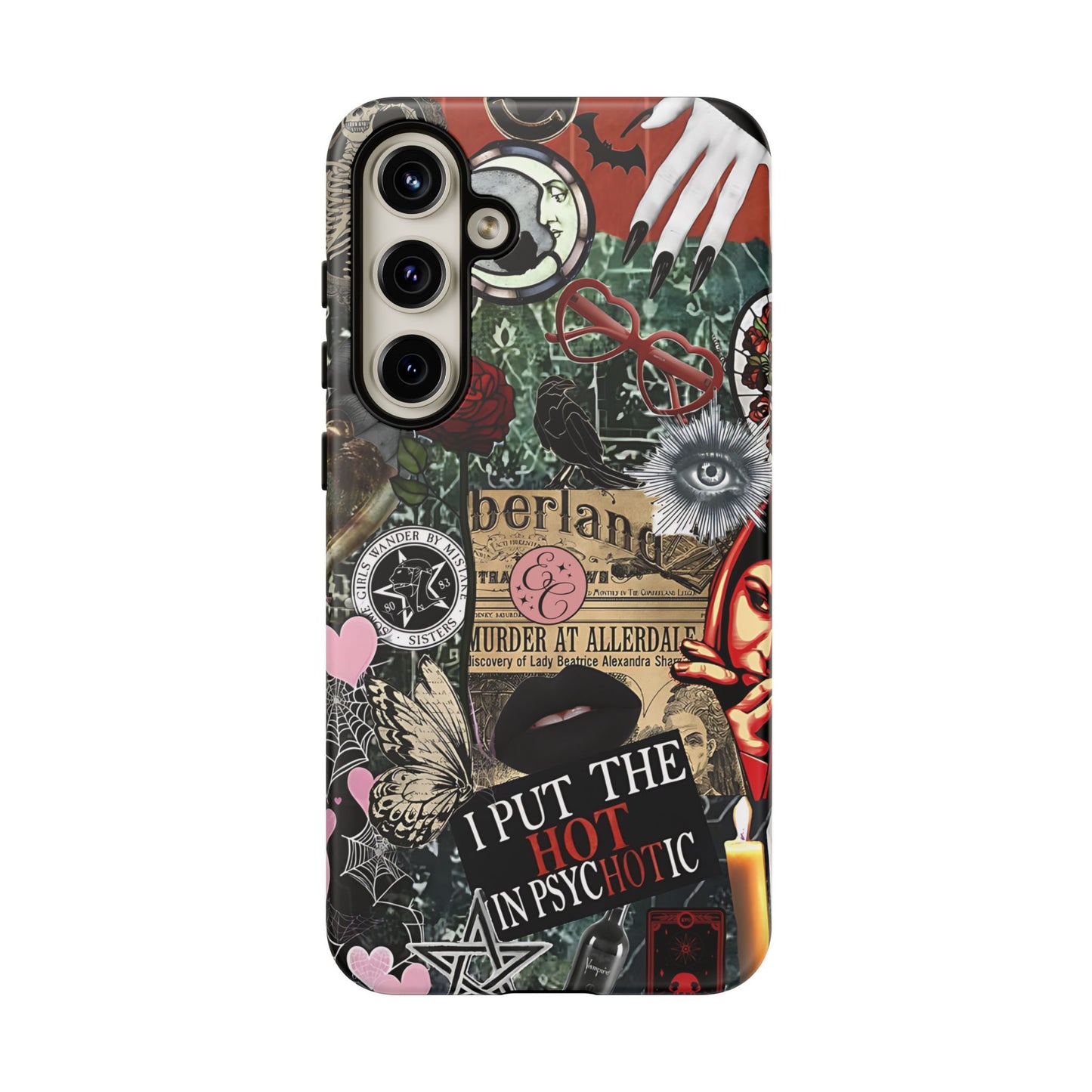 Gothic Collage Tough Phone Case