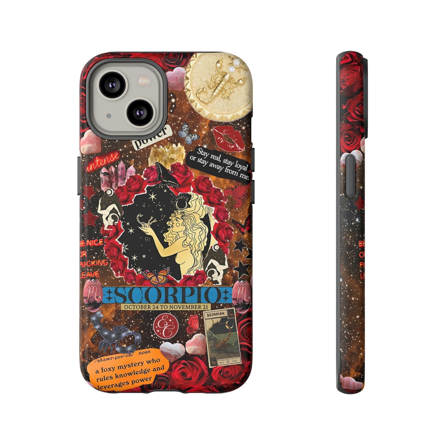 Scorpio Zodiac Star Sign Tough Phone Case