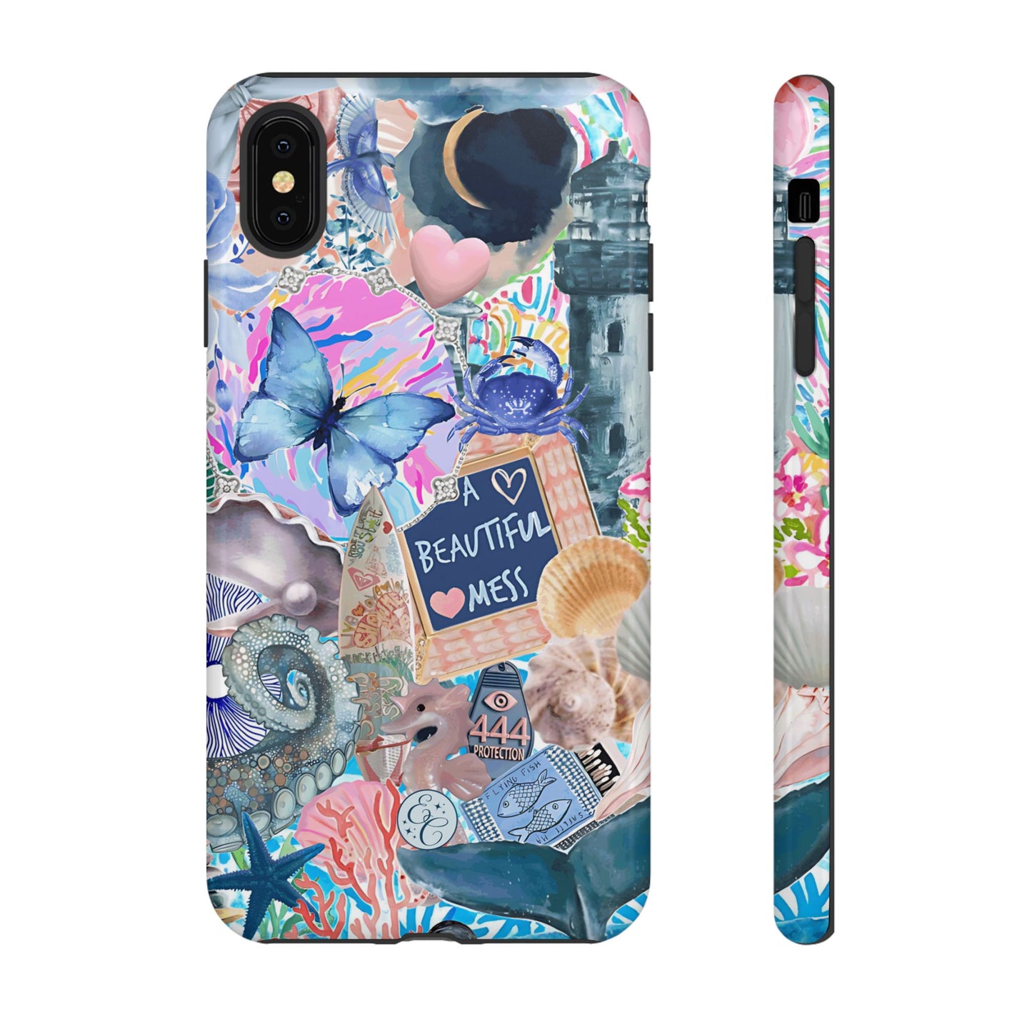 Beautiful Mess Collage Tough Phone Case