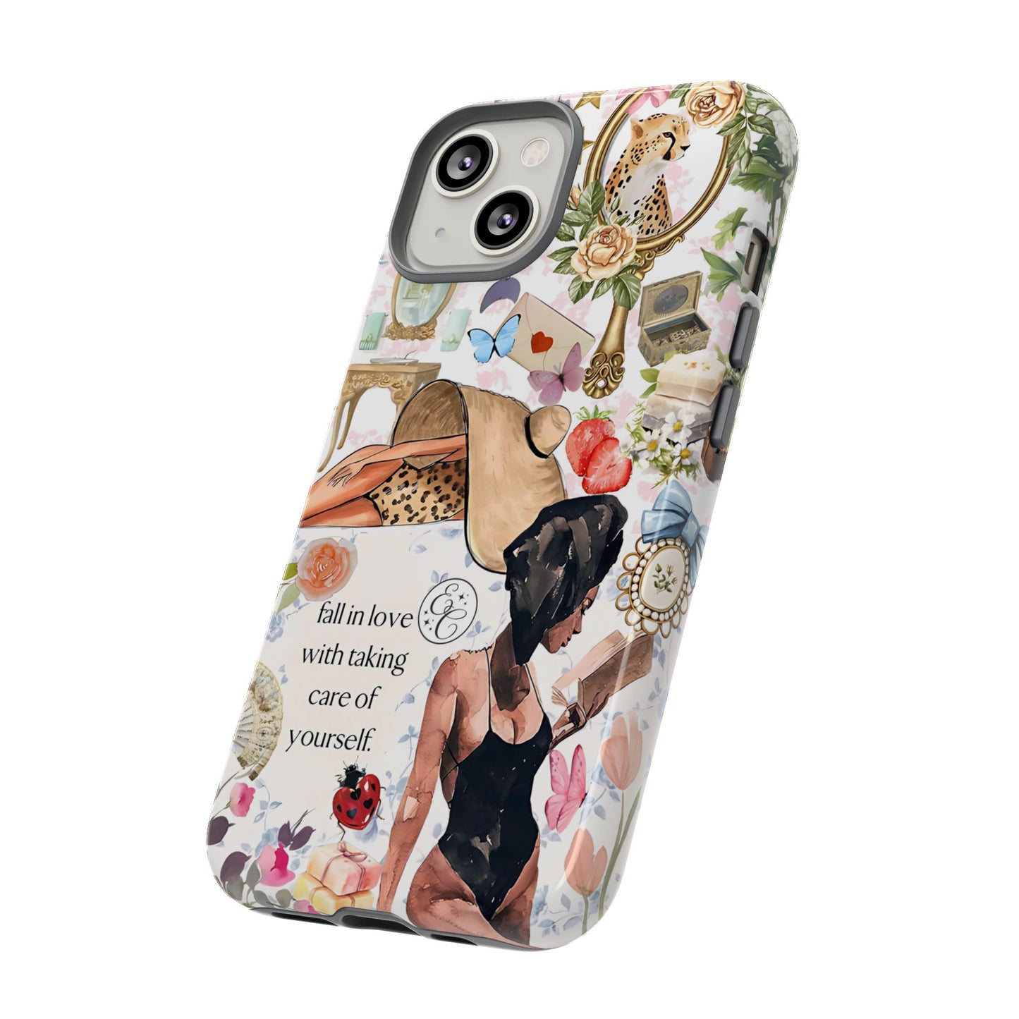 Aesthetic Coquette Collage Tough Phone Case