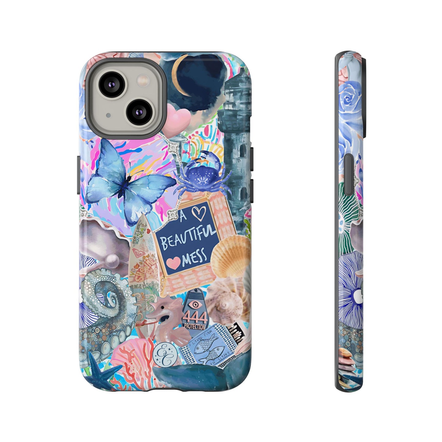 Beautiful Mess Collage Tough Phone Case