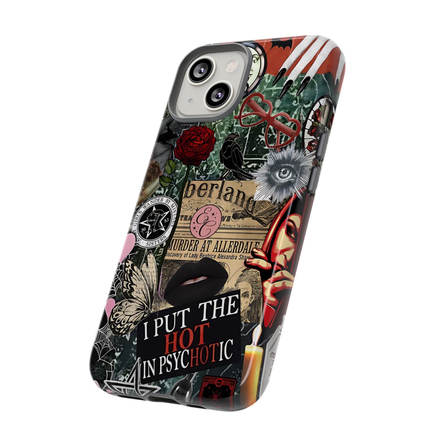 Gothic Collage Tough Phone Case