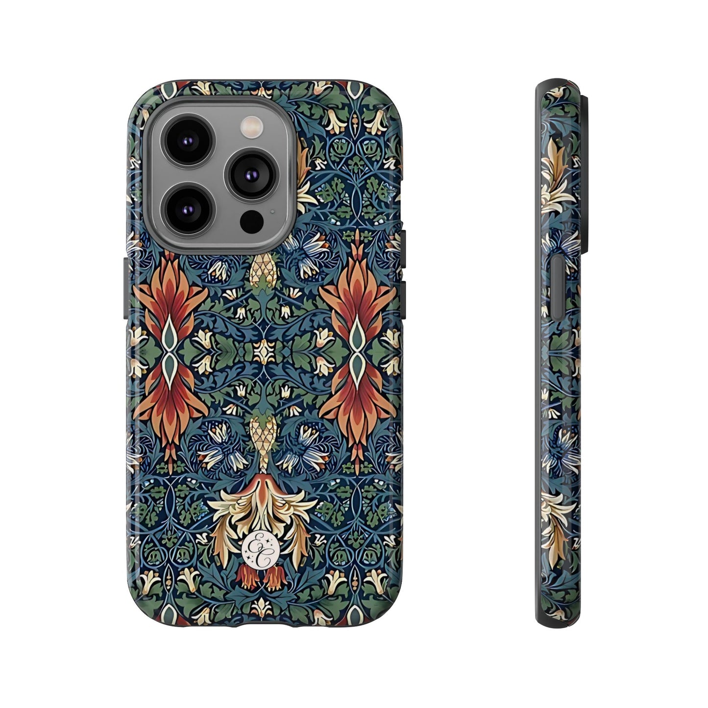 William Morris Snakeshead Tough Phone Case