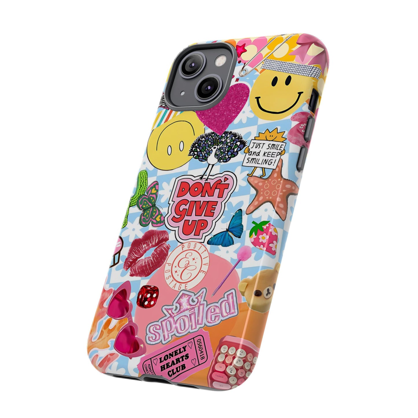 Pop Art Collage Tough Phone Case